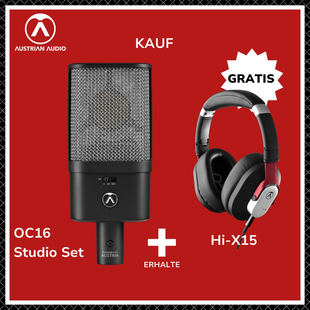 Austrian Audio OC16 Studio Set